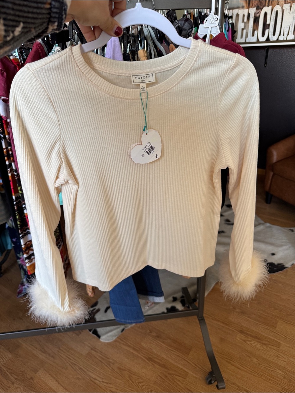 Girls size Large top